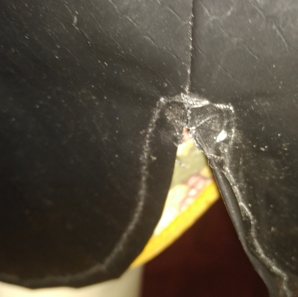 Sliverleaf black faux snake print raincoat - Picture 5 of 7